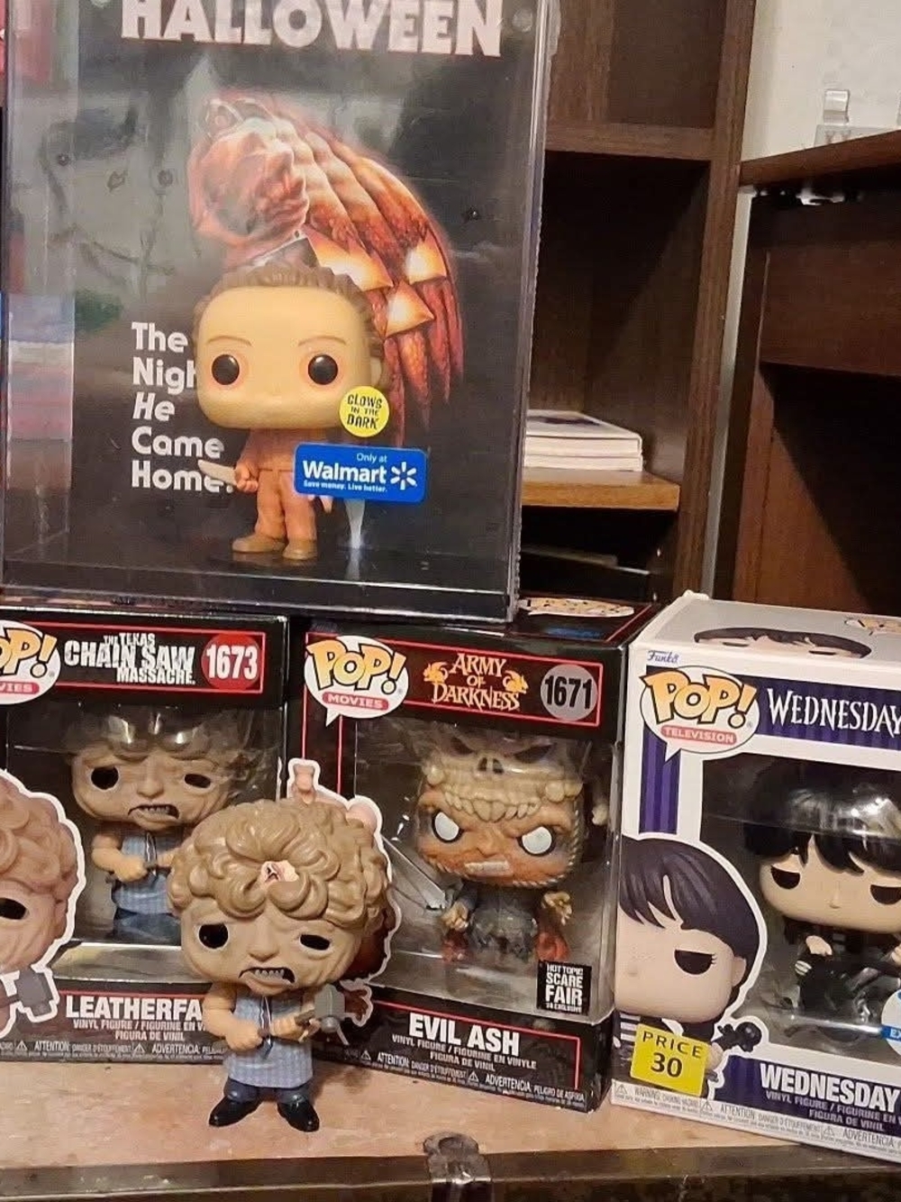 Funko Horror Pop! Figures - Tan, Black, White